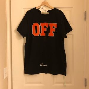 Off White AW17 Varsity Logo Tee
